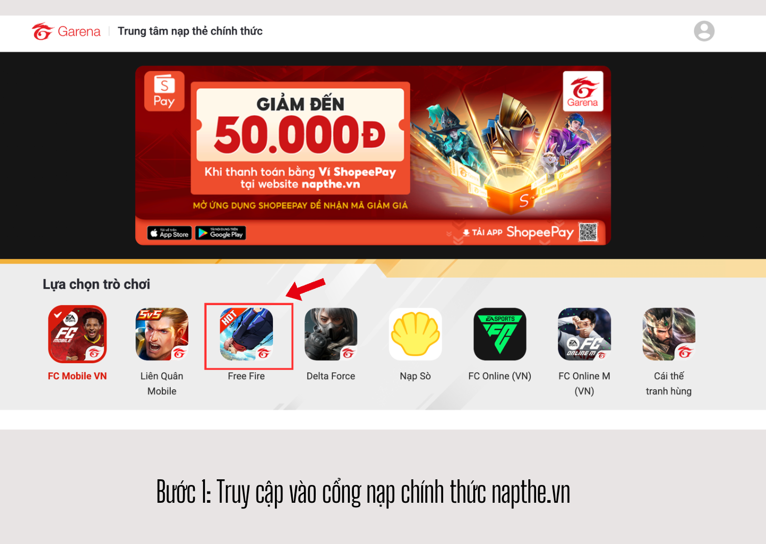 Cách nạp thẻ Garena Free Fire qua Mobifone an toàn, nhanh gọn