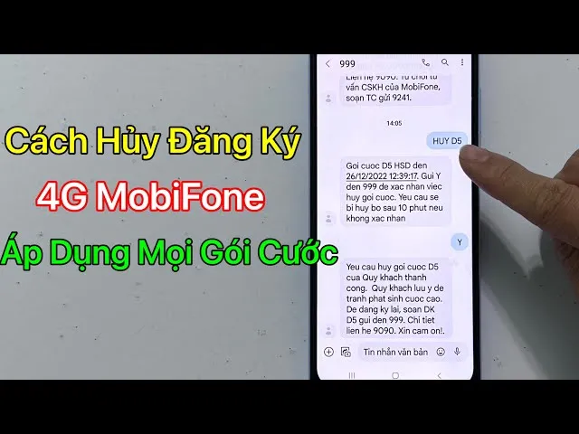 2 Cách hủy gói cước 4g Mobifone nhanh chóng và lưu ý