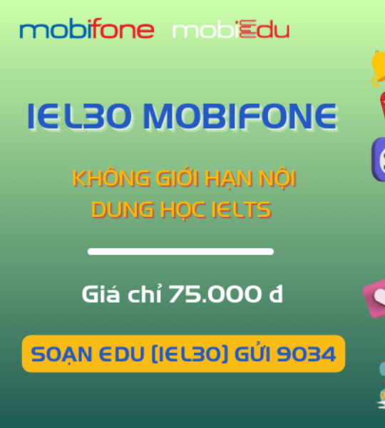 Gói cước IEL30 của Mobifone