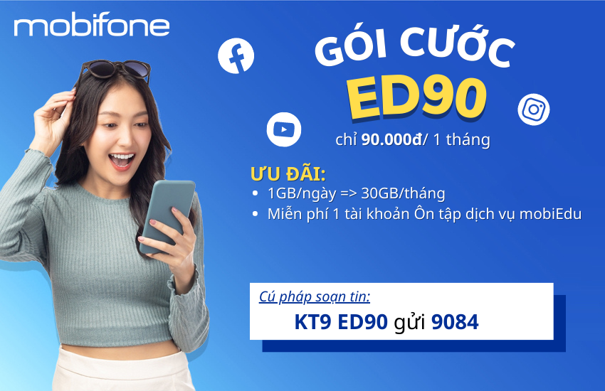 Gói cước ED90 MobiFone