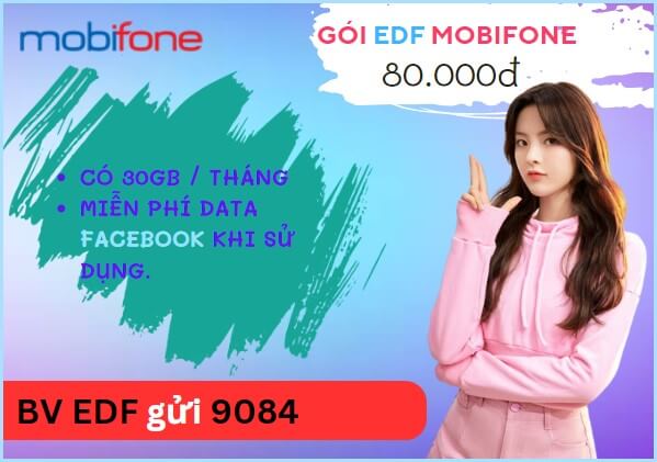 Gói cước EDF MobiFone