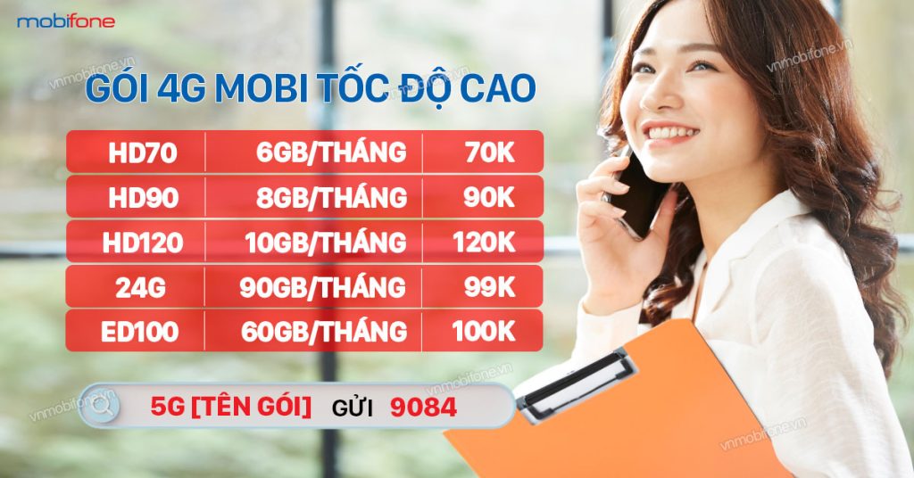 gói cước 4g mobifone không giới hạn tốc độ cao