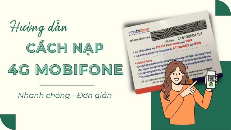 nạp 4g mobifone